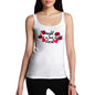 Funny Tank Top For Women One Night Stand Women's Tank Top Small White