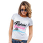 Funny T Shirts For Women Raisin' Ladies And Gentlemen Women's T-Shirt Small White