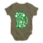 Baby Girl Clothes St Patrick's Day Tankard Baby Unisex Baby Grow Bodysuit 6-12 Months Khaki