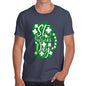 Funny Gifts For Men St Patrick's Day Tankard Men's T-Shirt Medium Navy