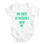 Funny Infant Baby Bodysuit My First St Patrick's Day Baby Unisex Baby Grow Bodysuit Newborn White