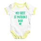 Babygrow Baby Romper My First St Patrick's Day Baby Unisex Baby Grow Bodysuit 12-18 Months White Yellow Trim