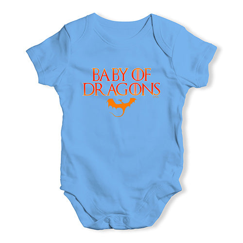 Baby Of Dragons Game Of Thrones Baby Unisex Baby Grow Bodysuit