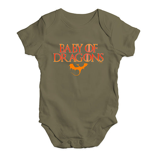 Baby Of Dragons Game Of Thrones Baby Unisex Baby Grow Bodysuit