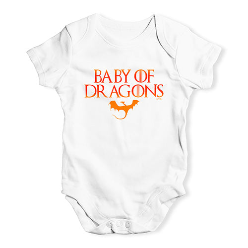 Baby Of Dragons Game Of Thrones Baby Unisex Baby Grow Bodysuit