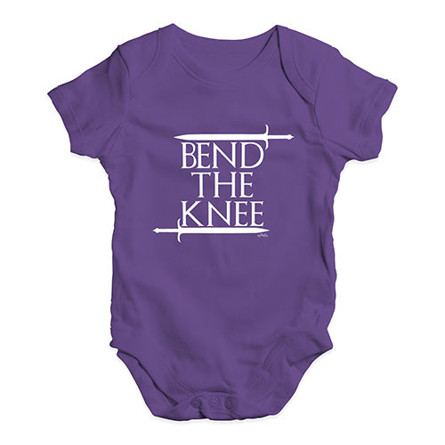 Bend The Knee Game Of Thrones Baby Unisex Baby Grow Bodysuit