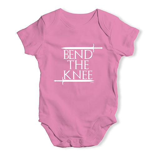 Bend The Knee Game Of Thrones Baby Unisex Baby Grow Bodysuit