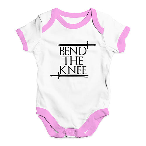 Bend The Knee Game Of Thrones Baby Unisex Baby Grow Bodysuit