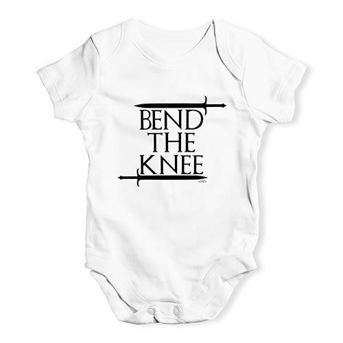 Bend The Knee Game Of Thrones Baby Unisex Baby Grow Bodysuit