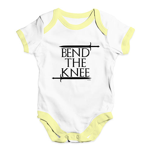 Bend The Knee Game Of Thrones Baby Unisex Baby Grow Bodysuit