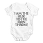 Heir To The Throne Game Of Thrones Baby Unisex Baby Grow Bodysuit