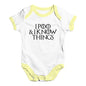 I Poo And I Know Things Game Of Thrones Baby Unisex Baby Grow Bodysuit