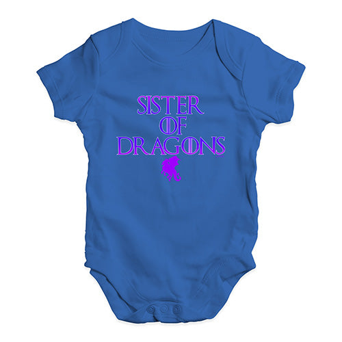 Sister Of Dragons Game Of Thrones Baby Unisex Baby Grow Bodysuit