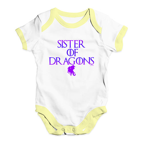 Sister Of Dragons Game Of Thrones Baby Unisex Baby Grow Bodysuit