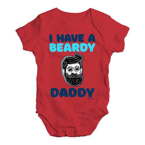 I Have A Beardy Daddy Baby Unisex Baby Grow Bodysuit