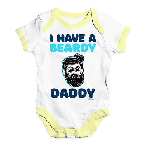 I Have A Beardy Daddy Baby Unisex Baby Grow Bodysuit