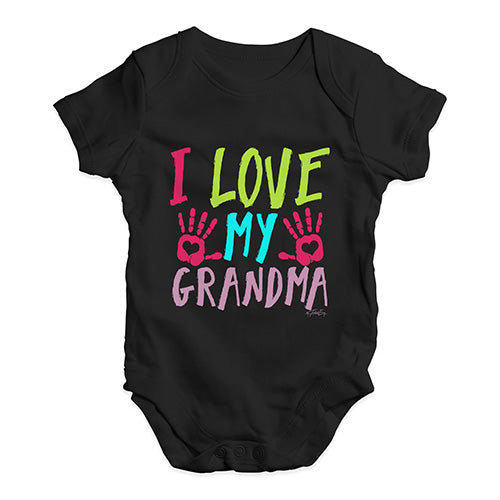 I Love My Grandma Baby Unisex Baby Grow Bodysuit