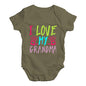 I Love My Grandma Baby Unisex Baby Grow Bodysuit