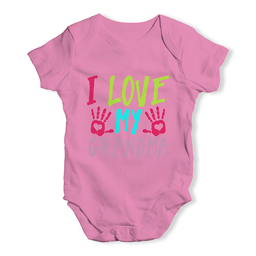 I Love My Grandma Baby Unisex Baby Grow Bodysuit