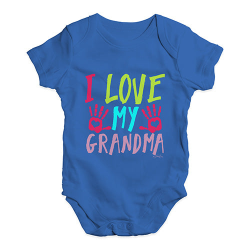 I Love My Grandma Baby Unisex Baby Grow Bodysuit