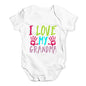 I Love My Grandma Baby Unisex Baby Grow Bodysuit