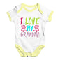 I Love My Grandma Baby Unisex Baby Grow Bodysuit