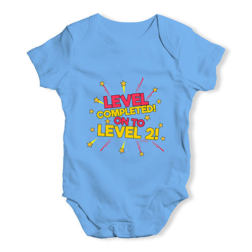 Level Completed! On To Level 2 Baby Unisex Baby Grow Bodysuit