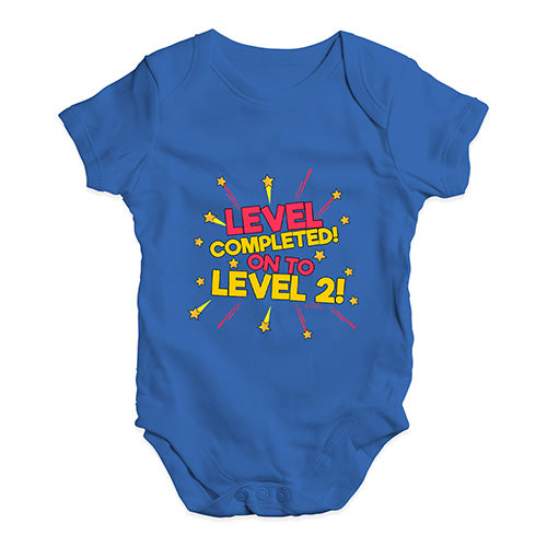 Level Completed! On To Level 2 Baby Unisex Baby Grow Bodysuit