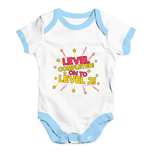 Level Completed! On To Level 2 Baby Unisex Baby Grow Bodysuit