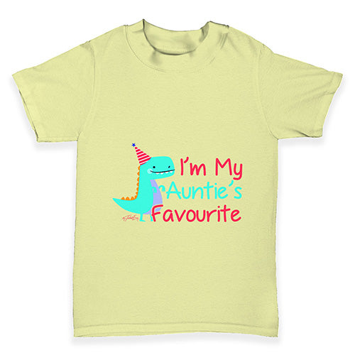 I'm My Auntie's Favourite Baby Toddler T-Shirt