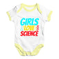 Girls Love Science Baby Unisex Baby Grow Bodysuit