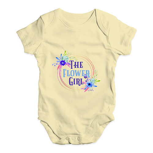 The Flower Girl Ring Baby Unisex Baby Grow Bodysuit