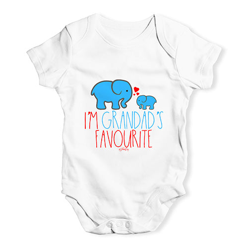 My Grandad's Favourite Baby Unisex Baby Grow Bodysuit