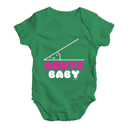 Acute Baby Baby Unisex Baby Grow Bodysuit