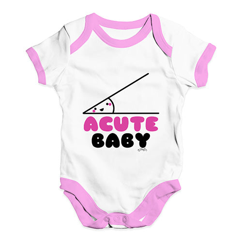 Acute Baby Baby Unisex Baby Grow Bodysuit