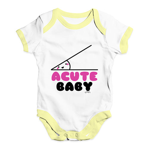 Acute Baby Baby Unisex Baby Grow Bodysuit