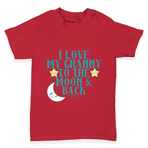 I Love My Granny To The Moon Baby Toddler T-Shirt