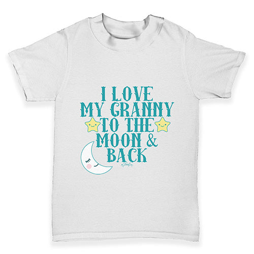 I Love My Granny To The Moon Baby Toddler T-Shirt