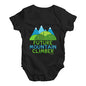 Future Mountain Climber Baby Unisex Baby Grow Bodysuit