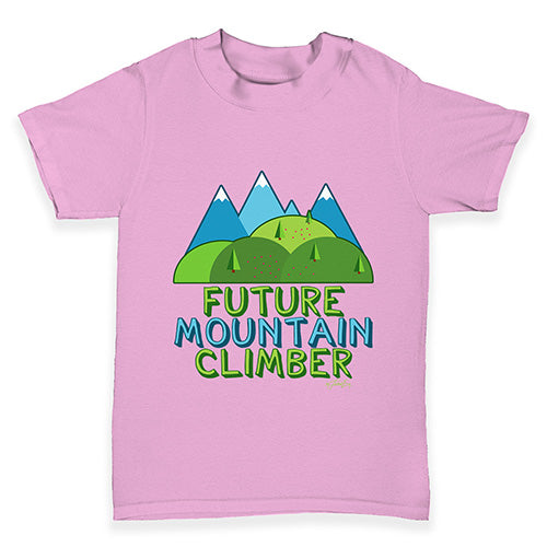 Future Mountain Climber Baby Toddler T-Shirt