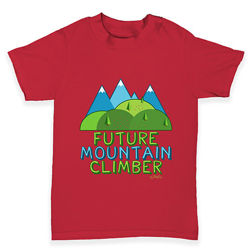 Future Mountain Climber Baby Toddler T-Shirt