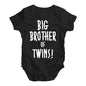 Big Brother Of Twins! Baby Unisex Baby Grow Bodysuit