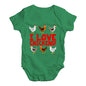 I Love Chickens! Baby Unisex Baby Grow Bodysuit