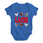 I Love Chickens! Baby Unisex Baby Grow Bodysuit