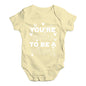 You're Going To Be A Daddy Baby Unisex Baby Grow Bodysuit