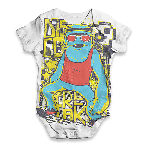 Disco Freak Baby Unisex ALL-OVER PRINT Baby Grow Bodysuit