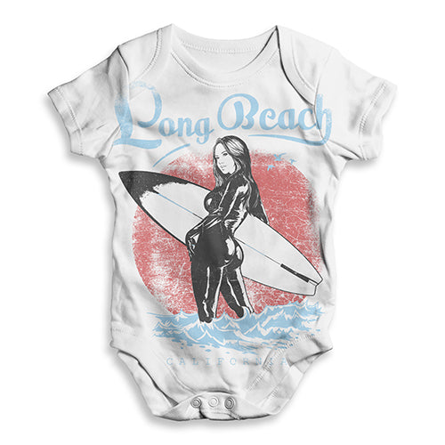 Long Beach Baby Unisex ALL-OVER PRINT Baby Grow Bodysuit