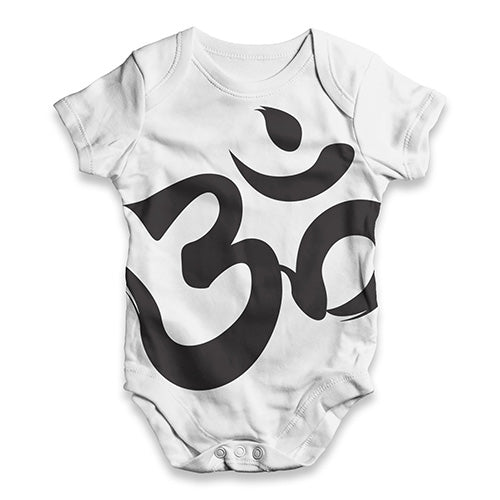 Om Sign Baby Unisex ALL-OVER PRINT Baby Grow Bodysuit