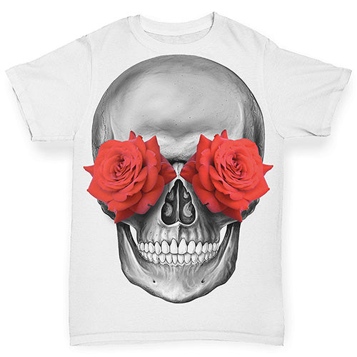 Rose Eye Skull Baby Toddler ALL-OVER PRINT Baby T-shirt