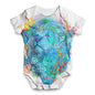 Vintage Lions Head Baby Unisex ALL-OVER PRINT Baby Grow Bodysuit